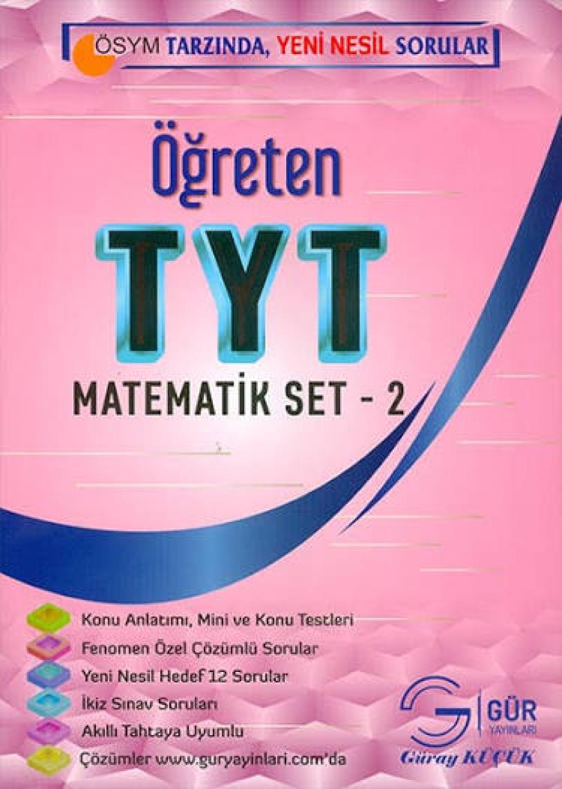 Gür Yayınları Öğreten Tyt Matematik Set - 2