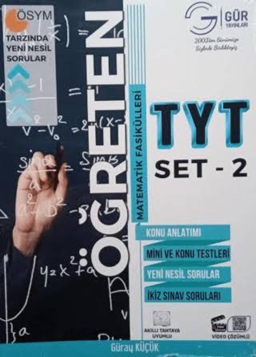 Gür Yayınları Öğreten Tyt Matematik Set - 2