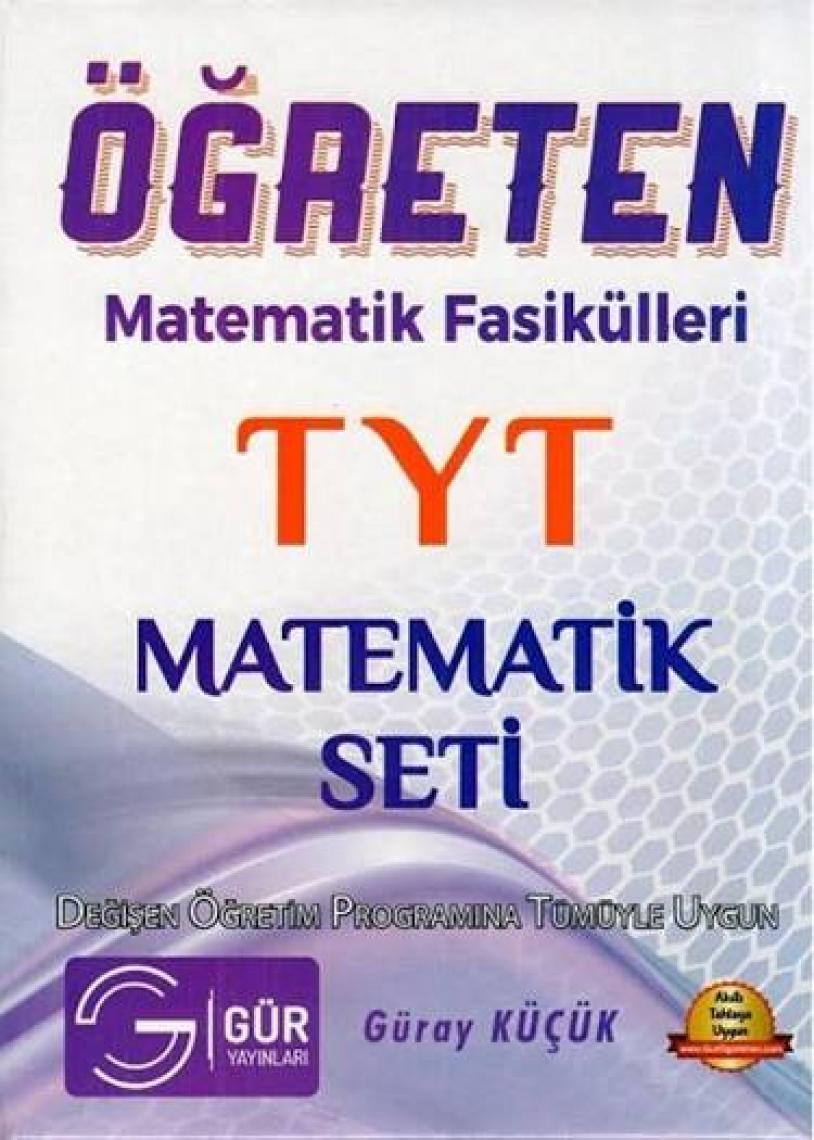 Gür Yayınları Öğreten Tyt Matematik Set - 2