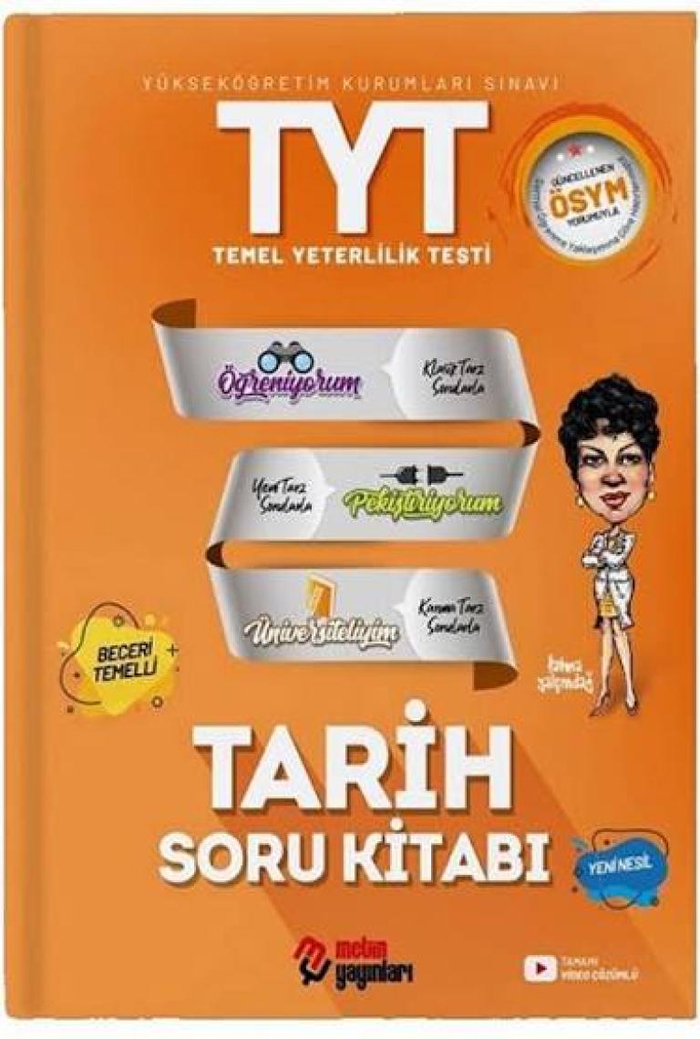 2023 Metin Yayınları TYT Tarih Soru Bankası