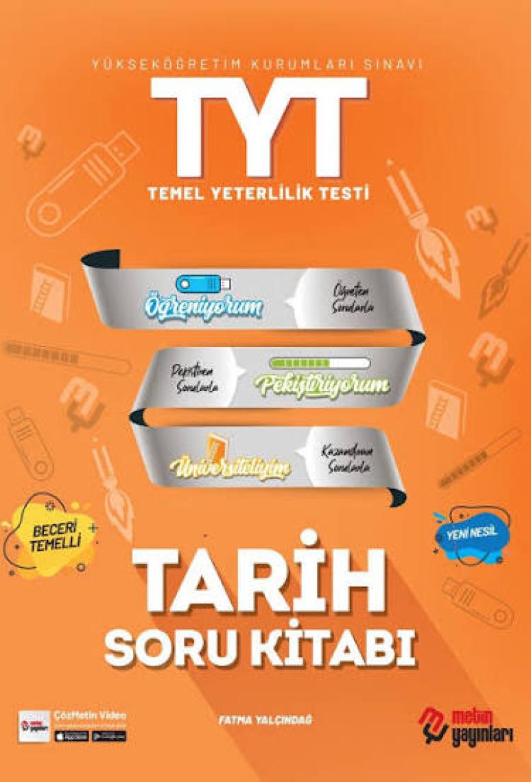 2023 Metin Yayınları TYT Tarih Soru Bankası