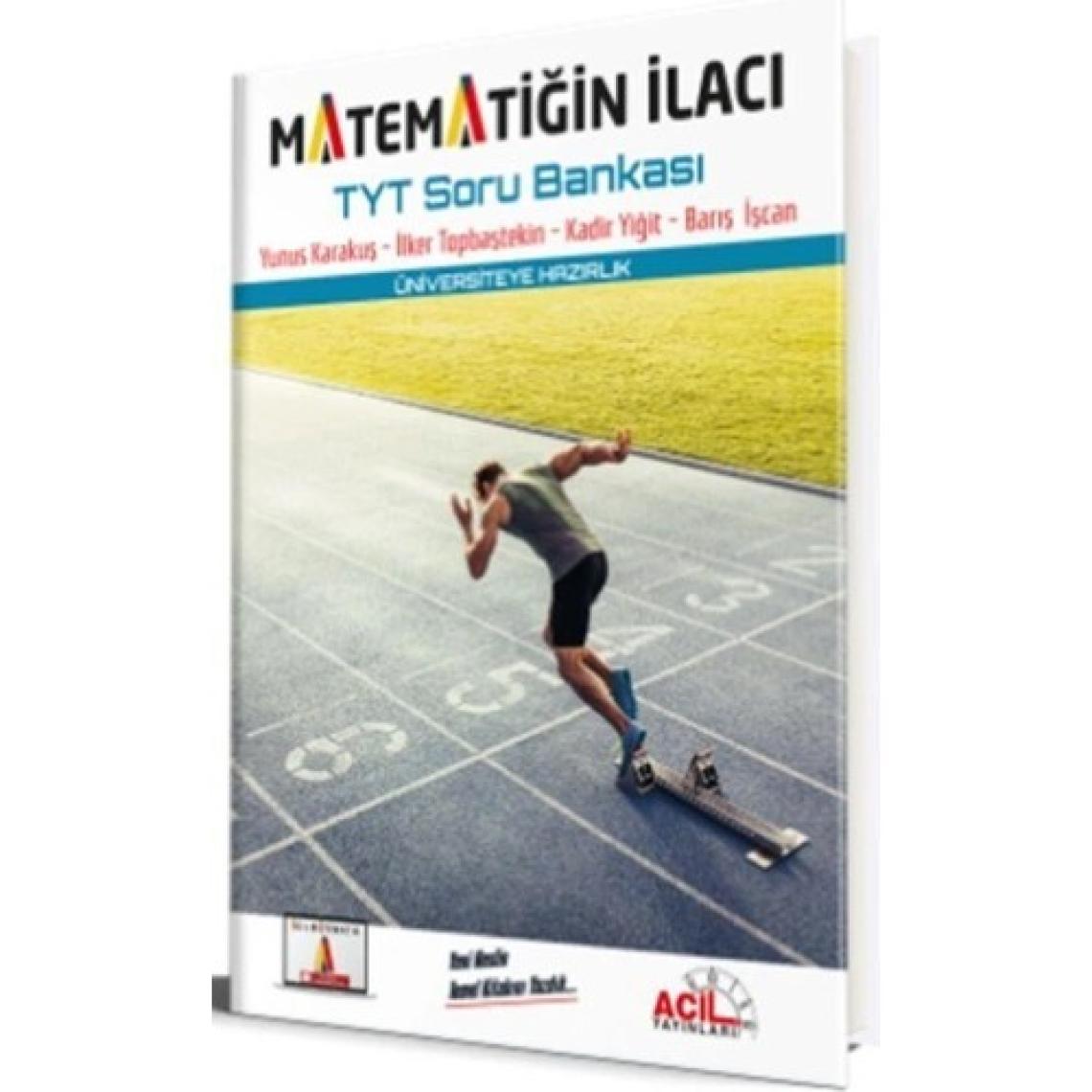 Acil Yayınları TYT Matematiğin İlacı 1 Soru Bankası - İlker Topbaştekin