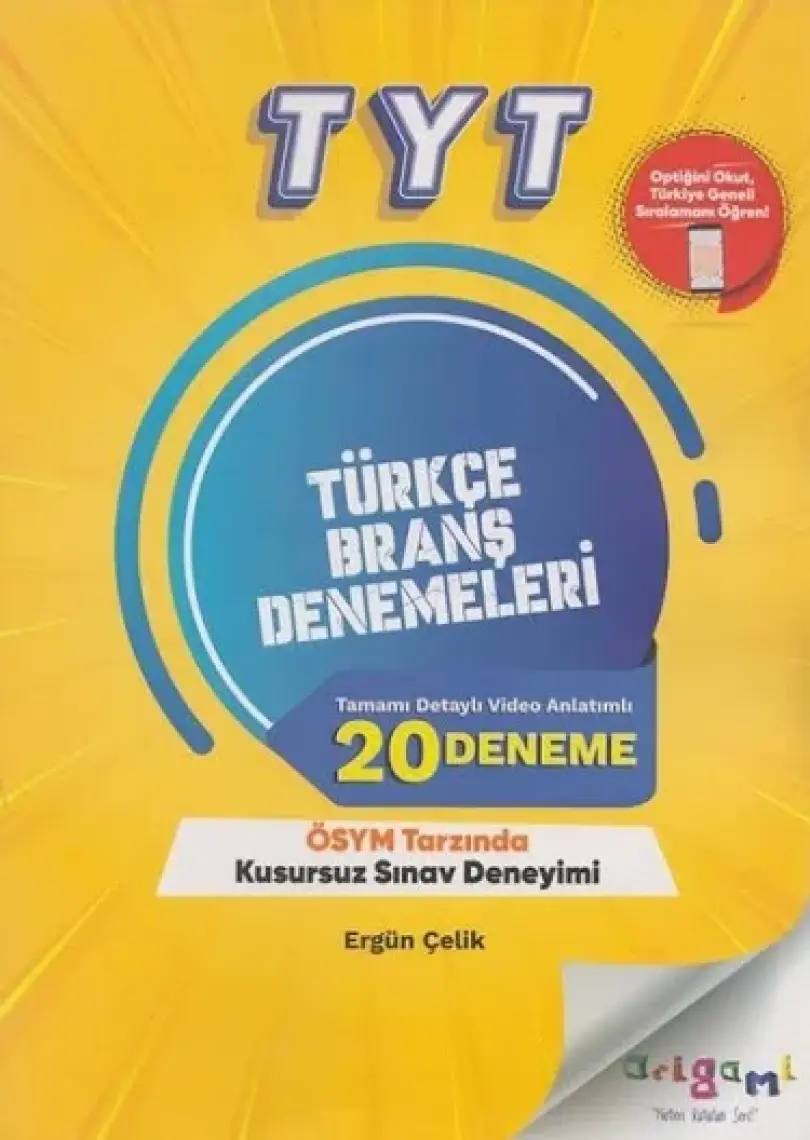 Tammat Yayıncılık TYT Türkçe Denemeleri