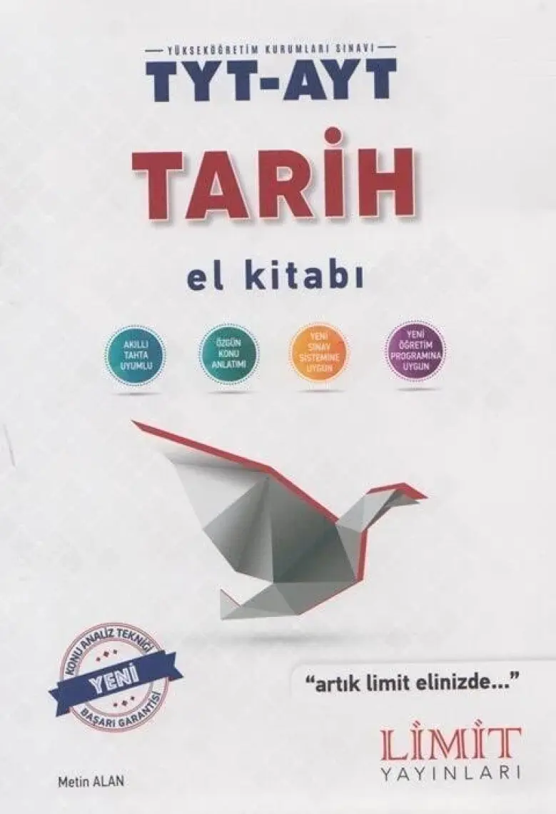 Limit Yayınları TYT-AYT Tarih El Kitabı Konu Anlatım