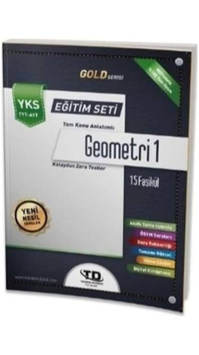 Tandem Akademi Gold Serisi Geometri 1 YKS TYT-AYT 15 Fasikül Eğitim Seti