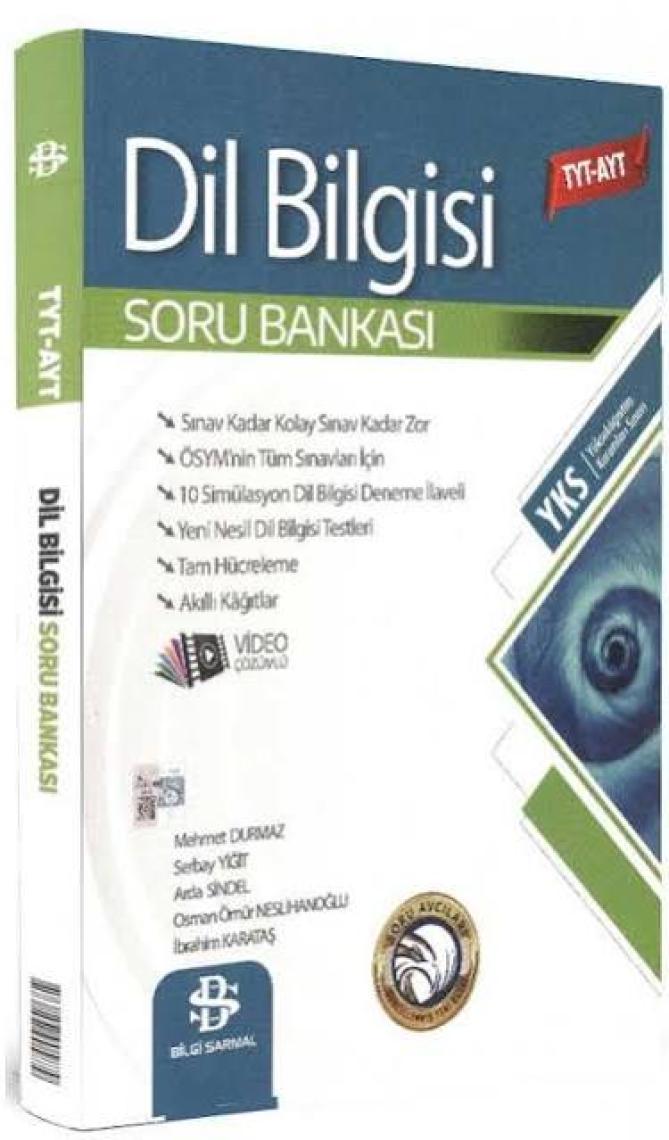Bilgi Sarmal Yayınları TYT AYT Dil Bilgisi Soru Bankası