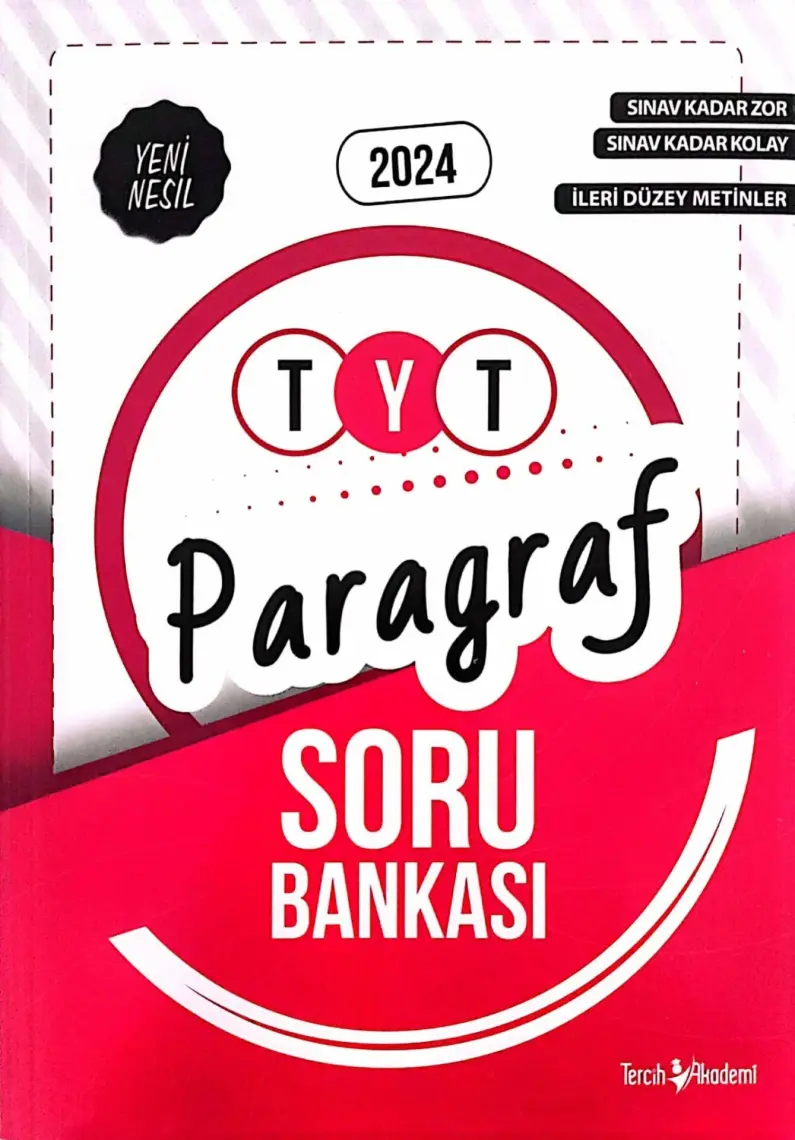 Tercih Akademi TYT Paragraf Soru Bankası