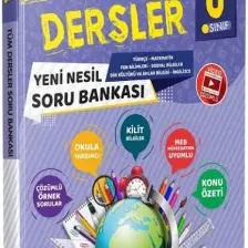 Evrensel İletişim Yayınları  6.Sınıf  Tüm Dersler Soru Bankası Yeni