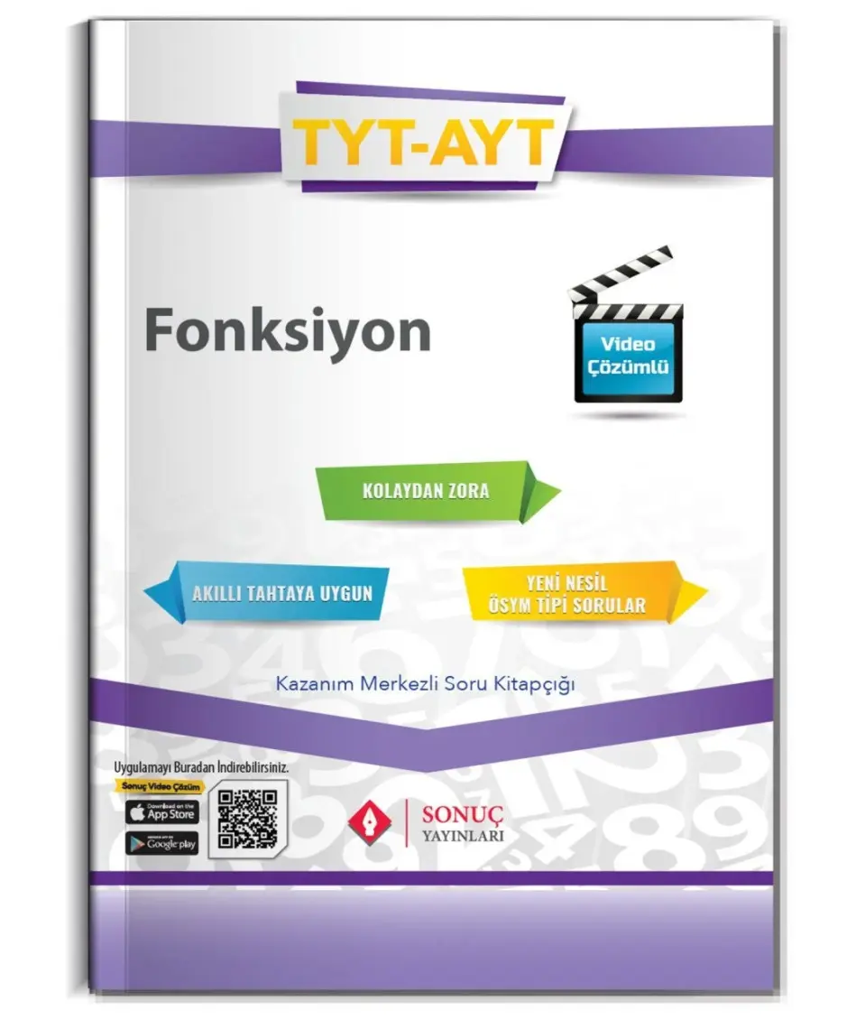 Sonuç Yayınları  TYT -AYT Fonksiyonlar 2020-2021