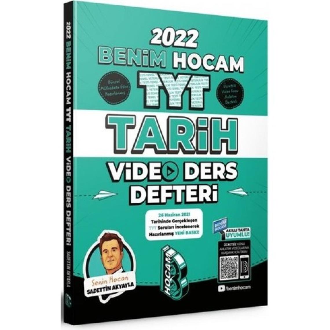 Benim Hocam Yayınları TYT 2022 Tarih Video Ders Defteri