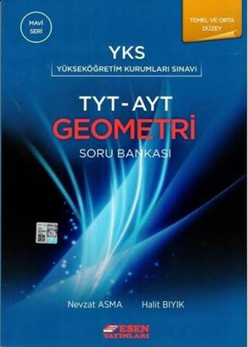 Esen Yayınları TYT AYT Geometri Soru Bankası Mavi Seri