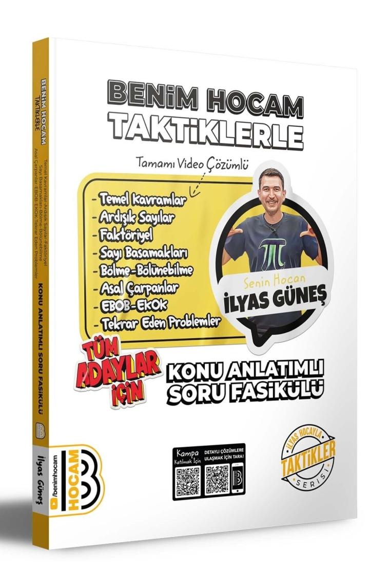 Tüm Adaylar Için Taktiklerle Temel Kavramlar Ve Sayılar Konu Anlatımlı Soru Fasikülü
