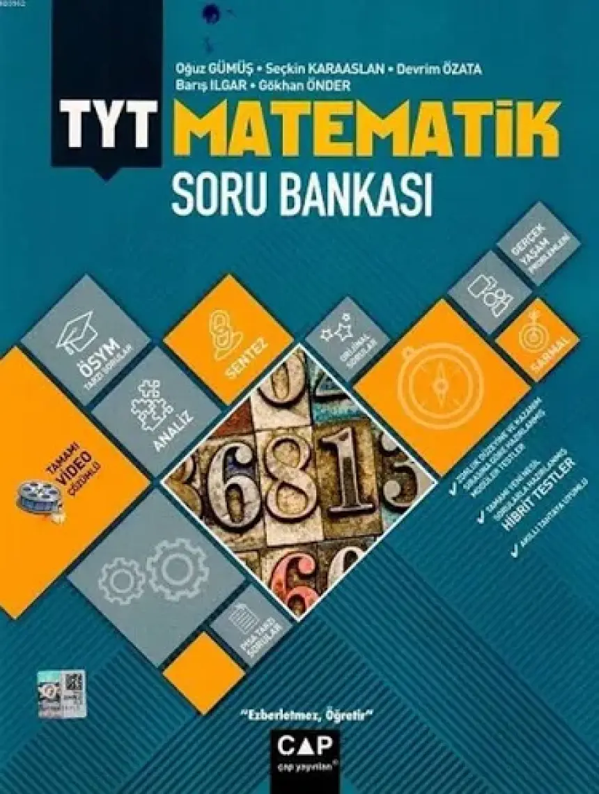 Çap Yayınları Çap Yayınları Yayınları TYT Matematik Soru Bankası