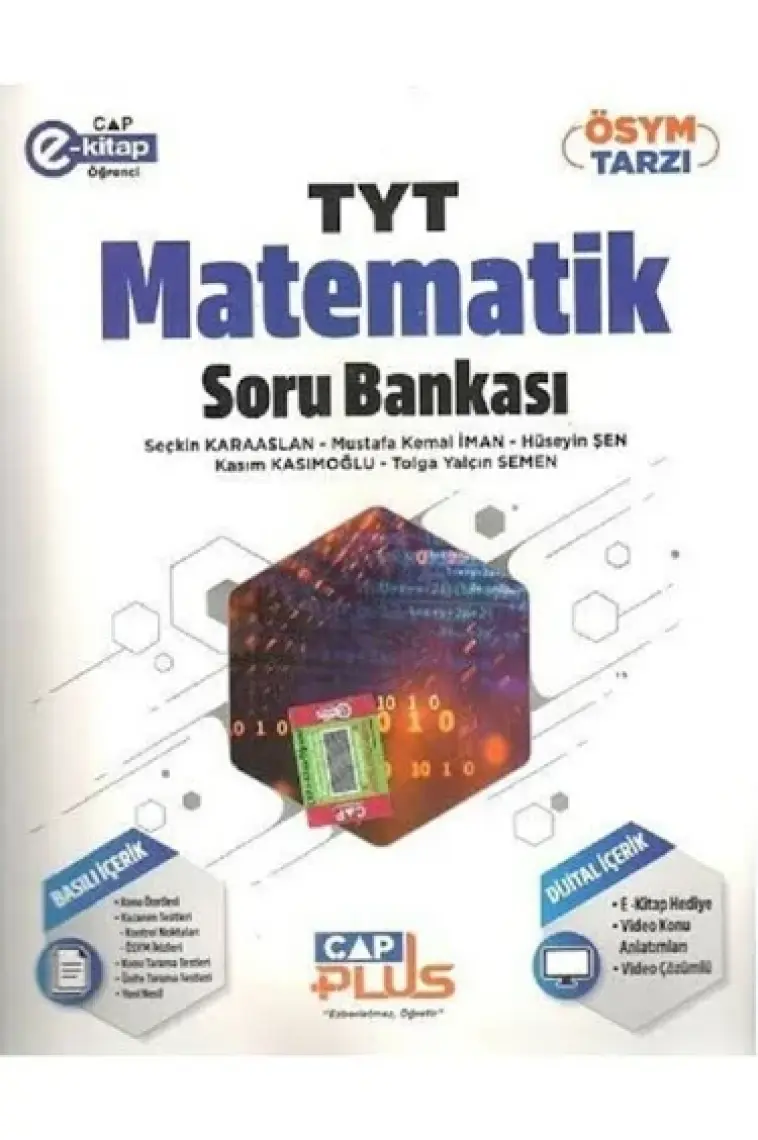 Çap Yayınları Çap Yayınları Yayınları TYT Matematik Soru Bankası