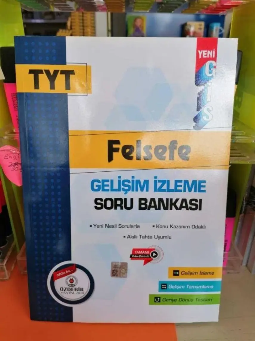 Özdebir Yayınları TYT Felsefe Gis