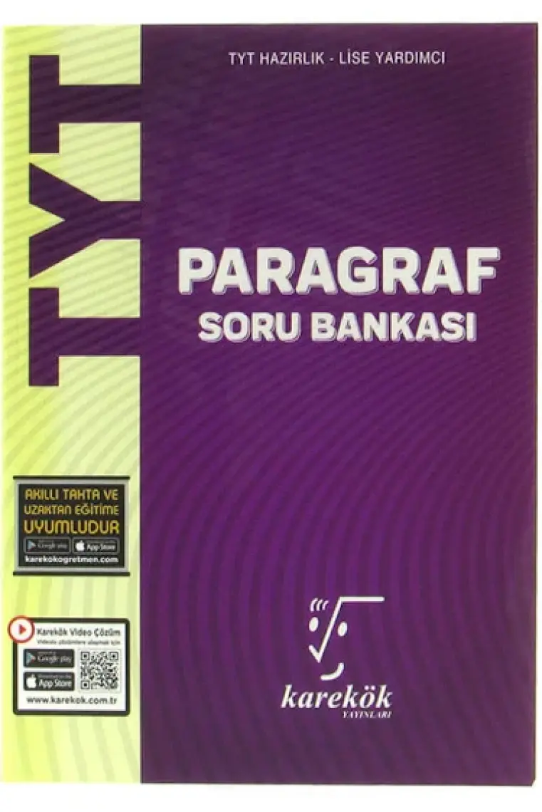 Karekök Yayıncılık TYT Paragraf Soru Bankası