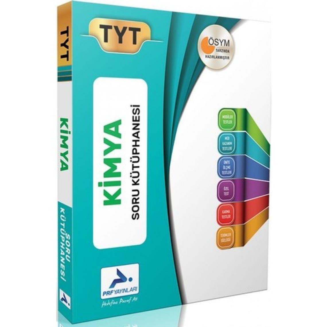 Paraf Yayınları TYT Kimya Soru Kütüphanesi ÖSYM Tarzı Video Çözümlü