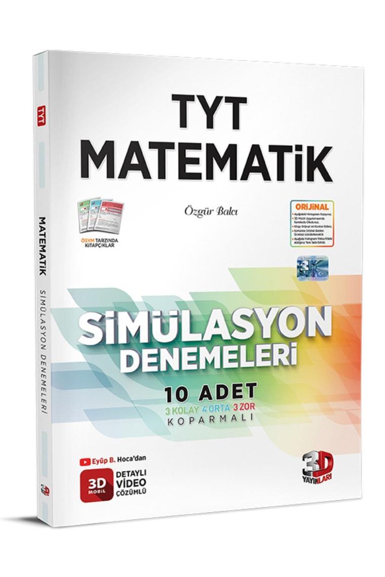 3d Tyt Simülasyon Matematik Denemeleri