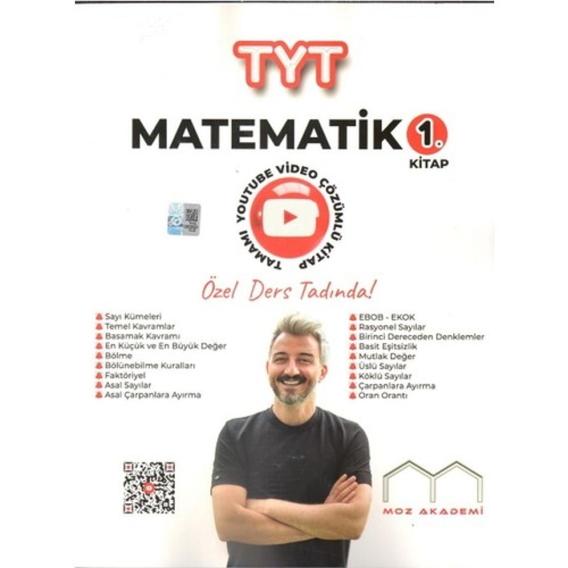 Alan Yayıncılık Moz Akademi TYT Matematik 1. Kitap Tamamı Çözümlü Soru Bankası