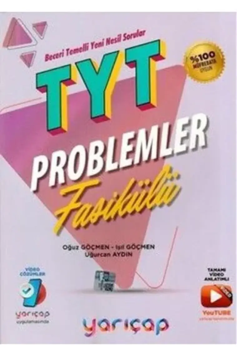 Yarıçap Yayınları TYT Problemler Fasikülü