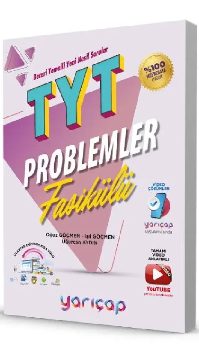 Yarıçap Yayınları TYT Problemler Fasikülü