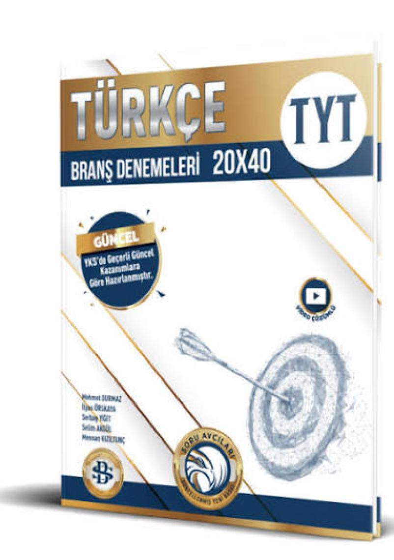 Bilgi Sarmal Yayınları TYT 2023 Türkçe 20X40 Denemeleri