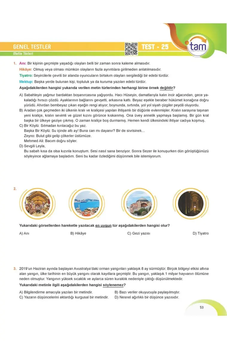 Hiper Zeka Yayınları 8. Sınıf Tam Türkçe 5 Teknik Analiz Modüller