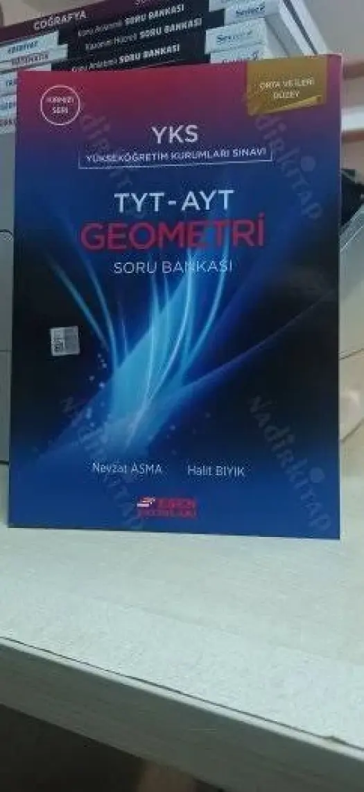 Esen Yayınları TYT AYT Geometri Soru Bankası Kırmızı Seri