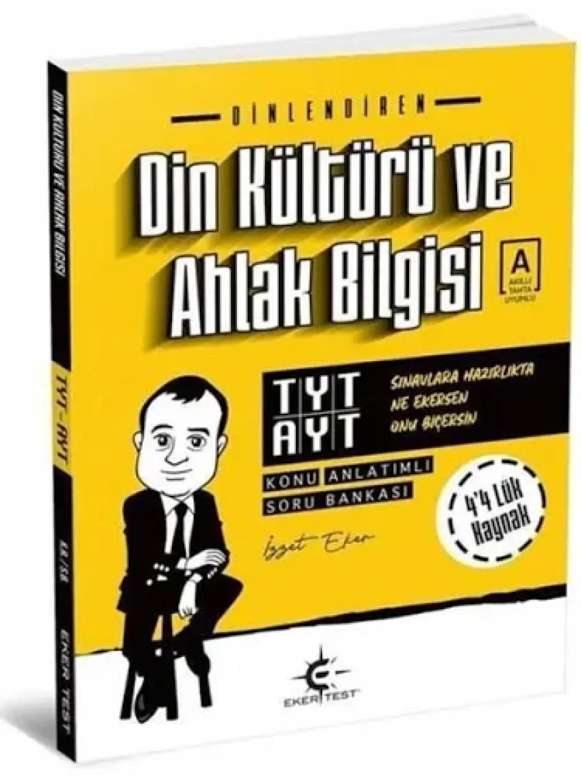 Eker Test Yayınları TYT - AYT Dinlendiren Din Kültürü Ve Ahlak Bil