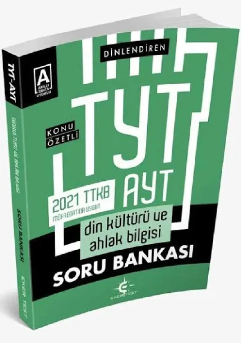 Eker Test Yayınları TYT - AYT Dinlendiren Din Kültürü Ve Ahlak Bil