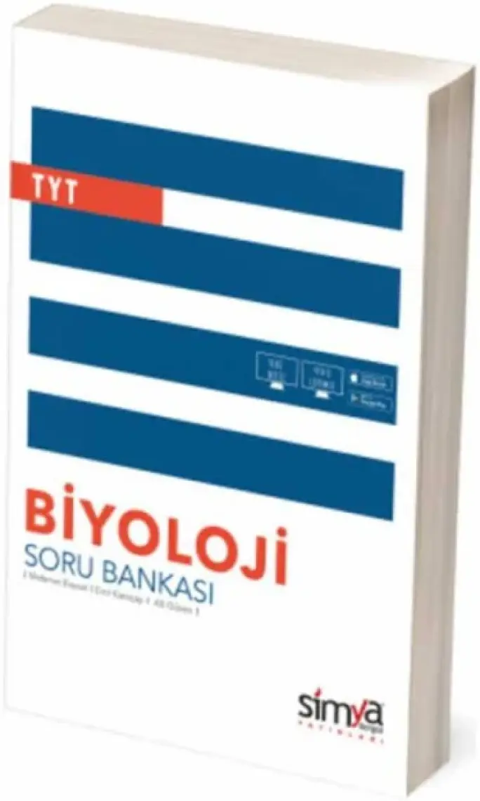 Simya Yayınları  Biyoloji TYT Soru Bankası Kitabı