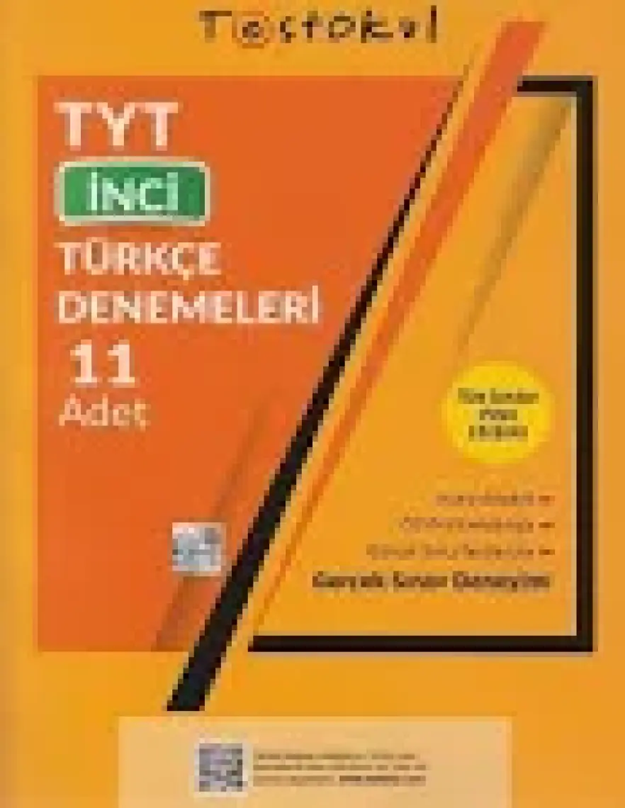 Test Okul Yayınları TYT İnci Türkçe Denemeleri