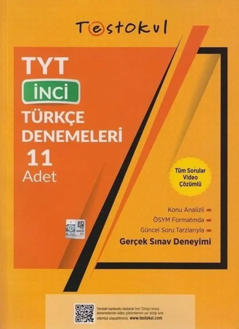 Test Okul Yayınları TYT İnci Türkçe Denemeleri