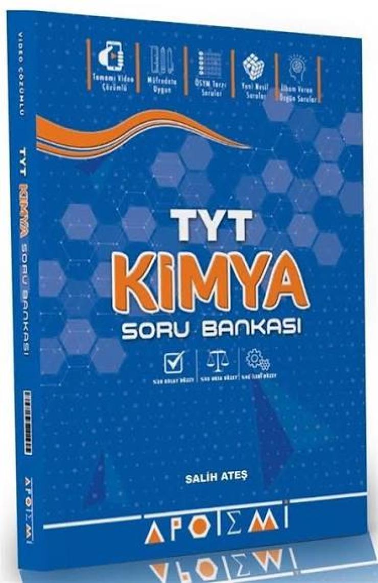 Apotemi Yayınları  TYT Kimya Soru Bankası