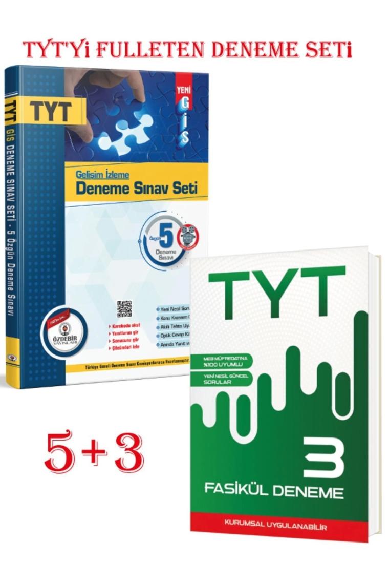 Özdebir Yayınları Tyt Gelişim Izleme Deneme Sınav Seti (5'li)