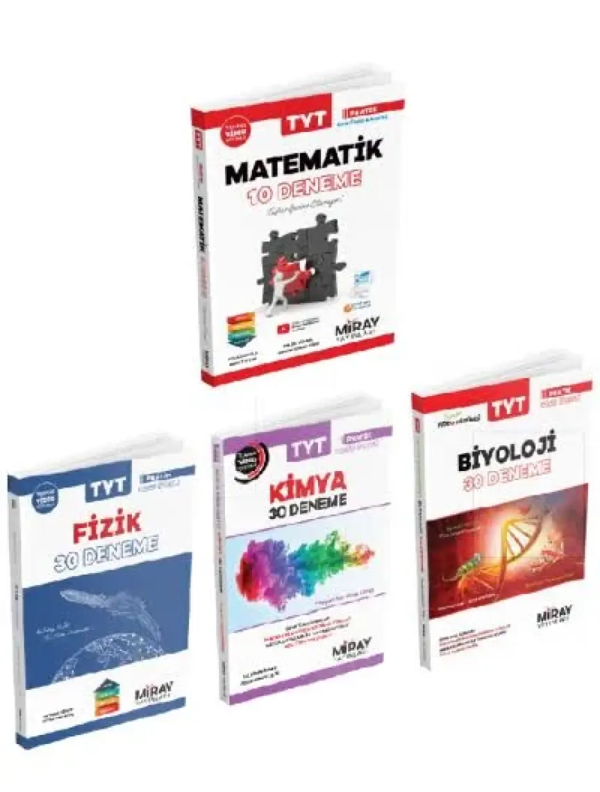 Miray Yayınları TYT Matematik 10 Deneme