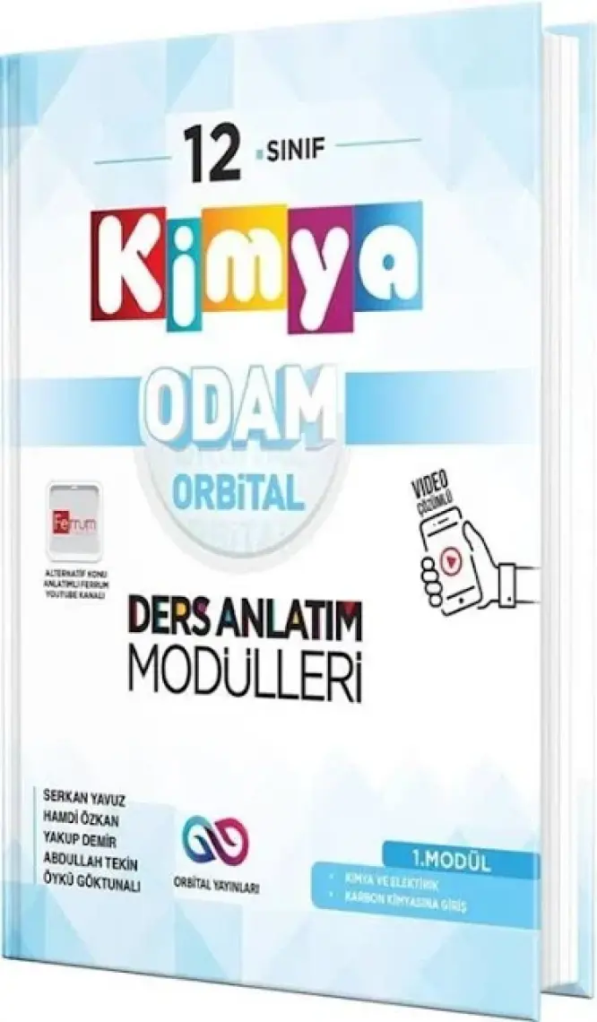Orbital Yayınları 12.Sınıf Kimya Ders Anlatım Modülleri 1. Modül