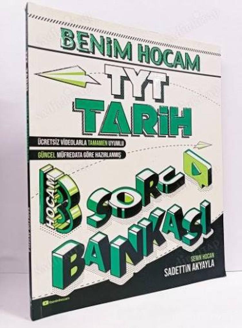 Benim Hocam Yayınları  TYT 2022 Tarih Soru Bankası