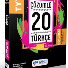 Yanıt Yayınları  TYT  Çözümlü 20 Türkçe Branş Denemesi