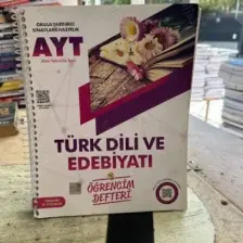 Murat Yayınları AYT Türk Dili Ve Edebiyatı Öğrencim Defteri
