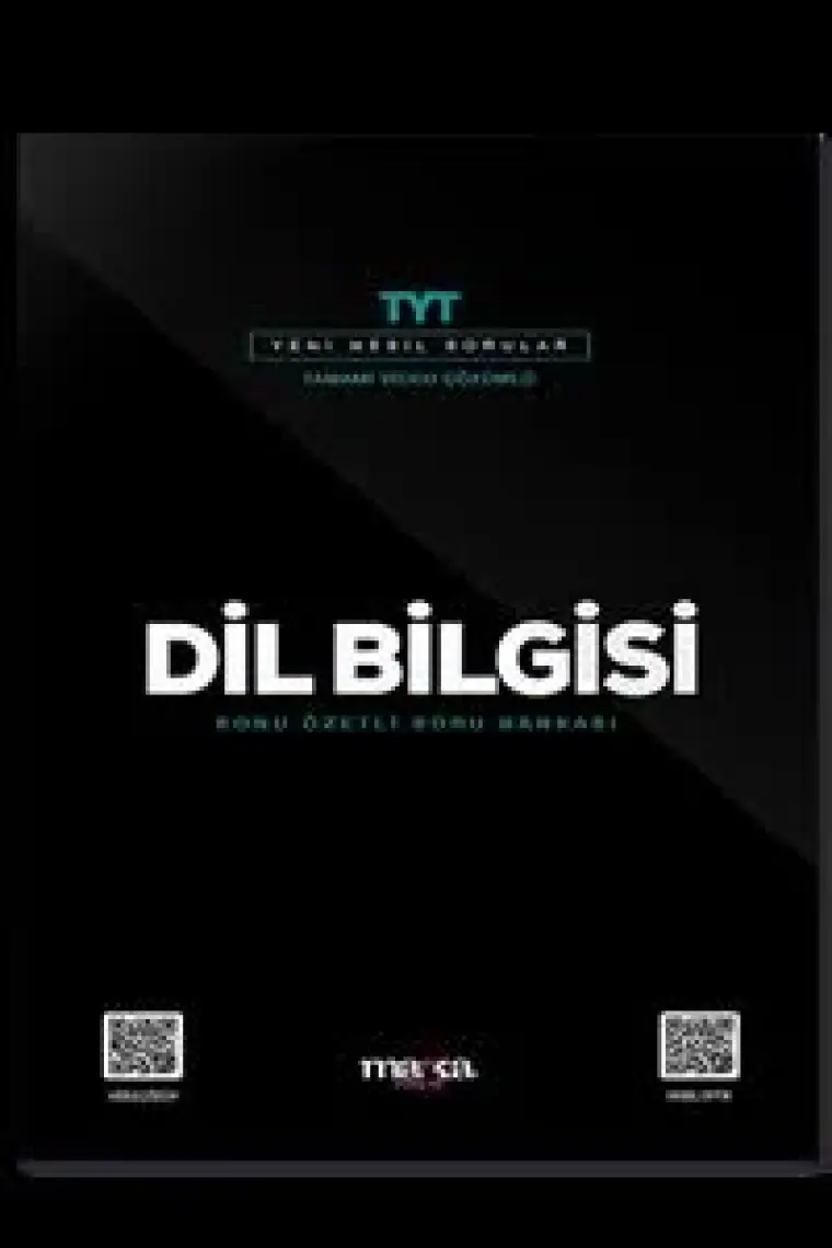 Marka Yayınları 2025 TYT Dil Bilgisi Konu Özetli Yeni Nesil Soru Bankası Tamamı Video Çözümlü