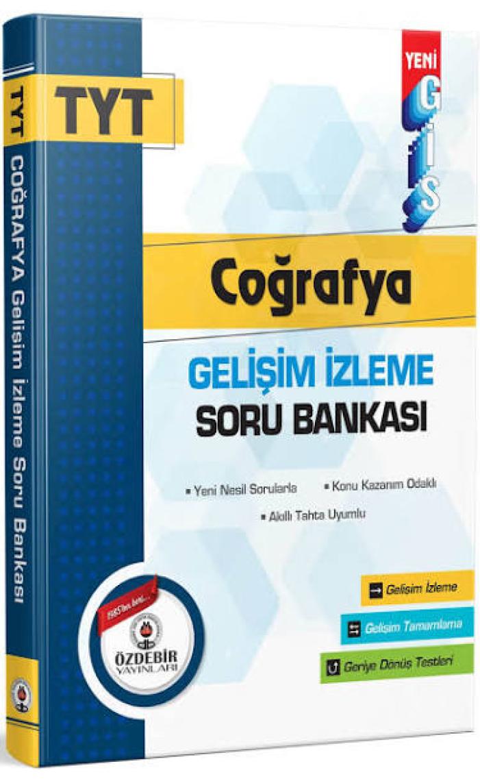 Özdebir Yayınları Yayınları TYT Coğrafya Gelişim Izleme Soru Bankası