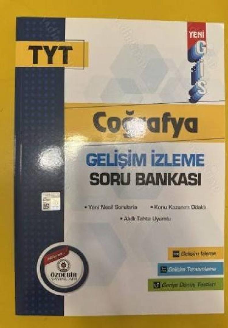 Özdebir Yayınları Yayınları TYT Coğrafya Gelişim Izleme Soru Bankası