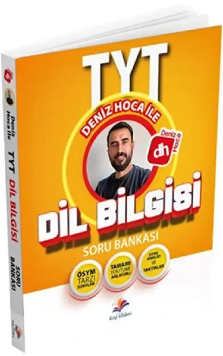 Dizgi Kitap Deniz Hoca TYT Dil Bilgisi Soru BANKASI-2024