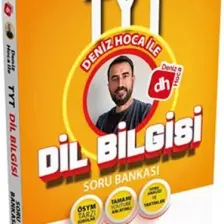 Dizgi Kitap Deniz Hoca TYT Dil Bilgisi Soru BANKASI-2024