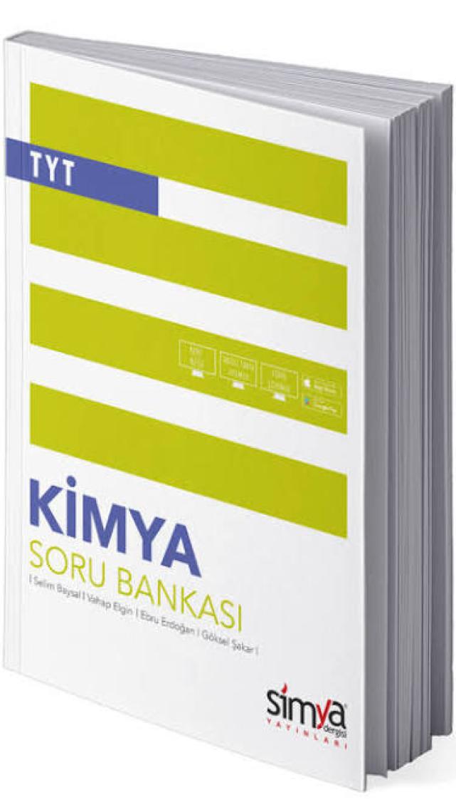 Simya Yayınları  Kimya TYT Soru Bankası Kitabı