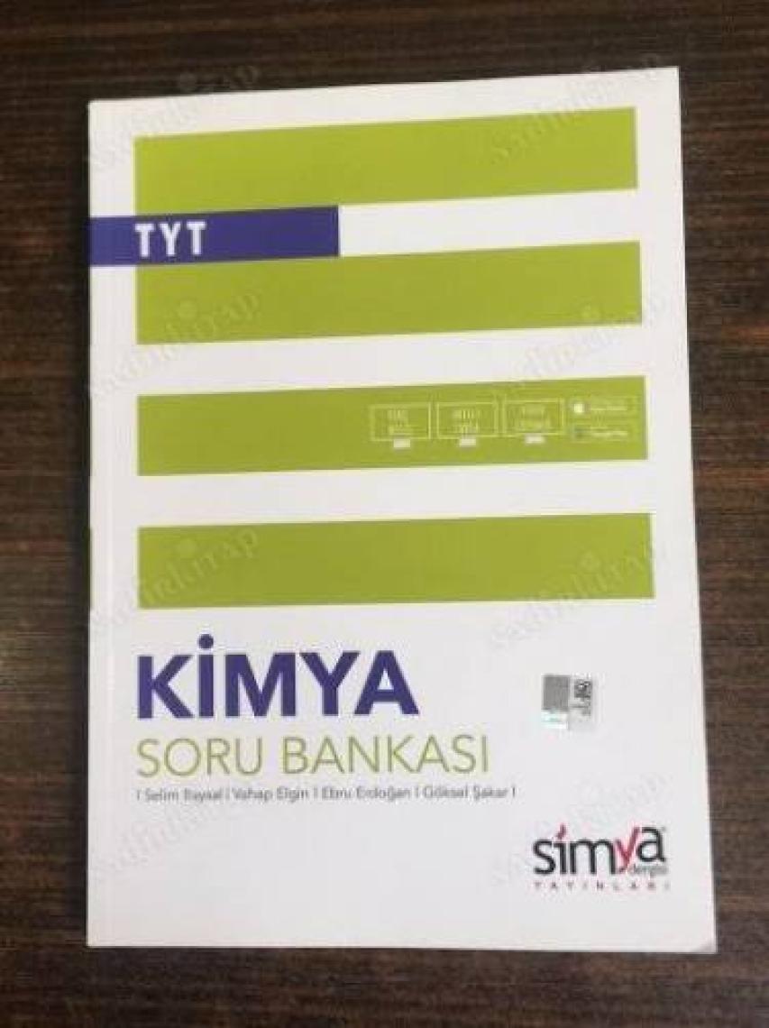 Simya Yayınları  Kimya TYT Soru Bankası Kitabı