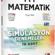 3D Yayınları 2024 TYT Simülasyon Matematik Denemeleri