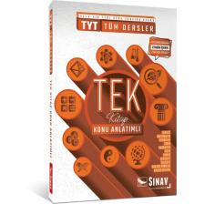 Sınav Yayınları 2025 TYT Tüm Dersler Konu Anlatımlı Tek Kitap