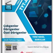 Sonuç Yayınları  TYT -AYT Çokgenler Dörtgenler Özel Dörtgenler 2021
